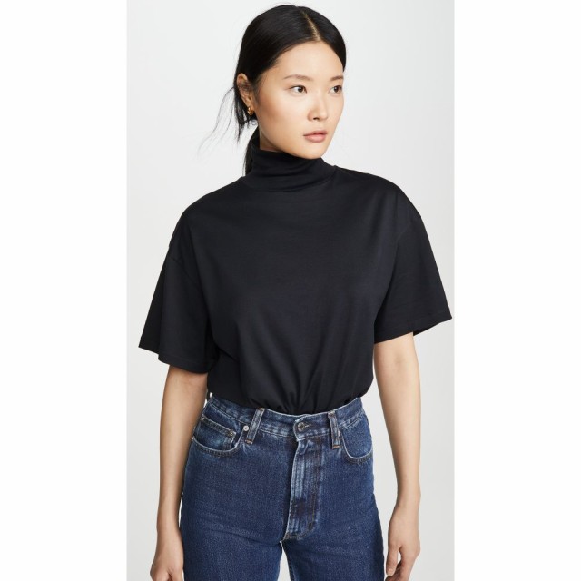 アクネ ストゥディオズ Acne Studios レディース Tシャツ トップス Mirka Clean Jersey Tee Black