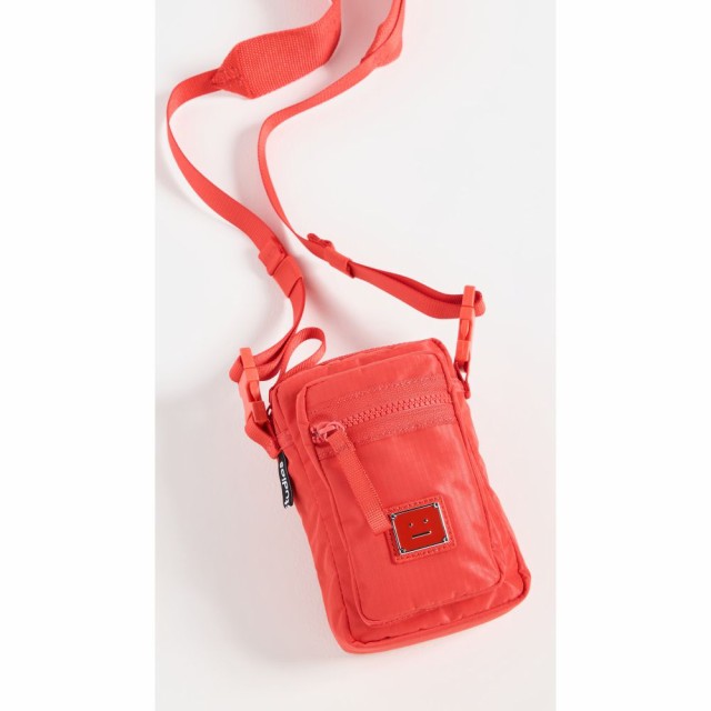 アクネ ストゥディオズ Acne Studios レディース バッグ New Arvel Plaque Face Bag Red