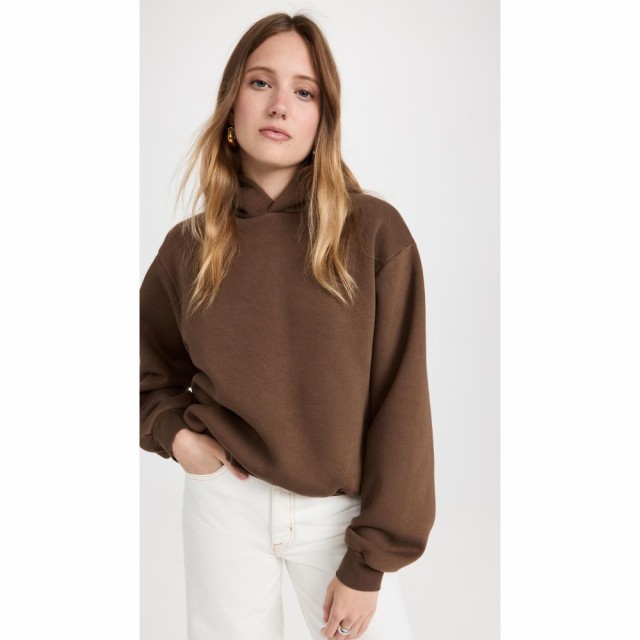 アクネ ストゥディオズ Acne Studios レディース スウェット・トレーナー トップス Fleece Sweatshirt Coffee Brown