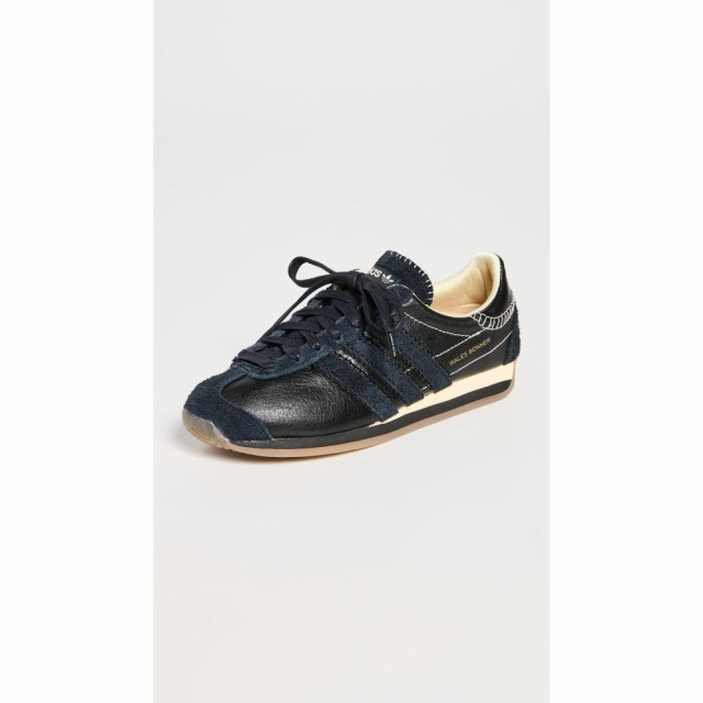 アディダス adidas レディース スニーカー シューズ・靴 x Wales Bonner Country Sneakers Core Black/Black/Easy Yellow