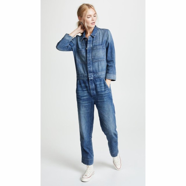 アモ AMO レディース オールインワン ジャンプスーツ ワンピース・ドレス Skip Jumpsuit Indigo