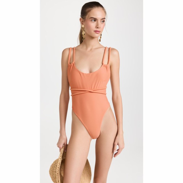 アンドレア アヤマ Andrea Iyamah レディース ワンピース 水着・ビーチウェア Lima One Piece Swimsuit Peach