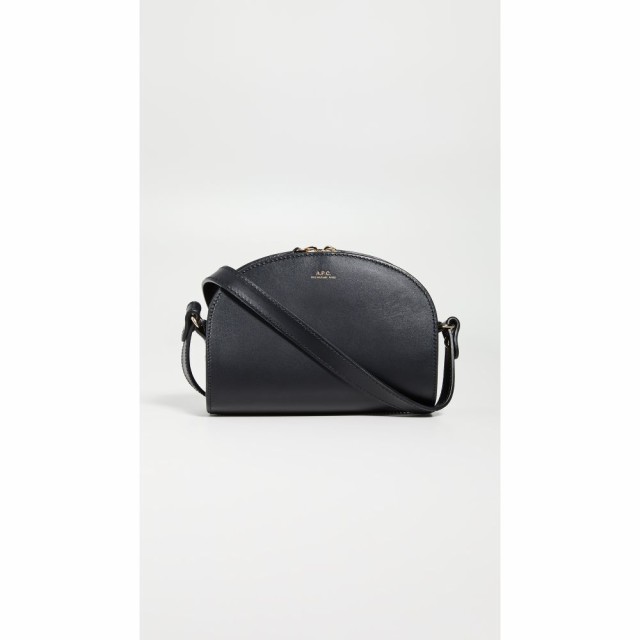 アーペーセー A.P.C. レディース ショルダーバッグ バッグ Demi Lune Mini Bag Noir