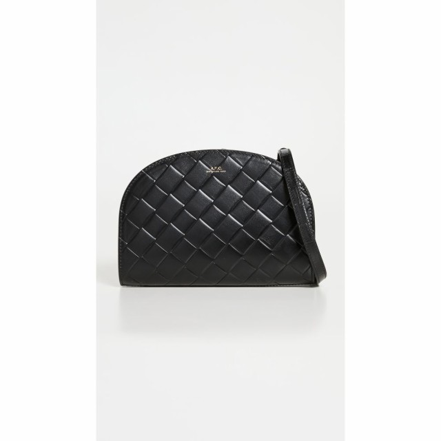 アーペーセー A.P.C. レディース クラッチバッグ バッグ Demi Lune Clutch Black