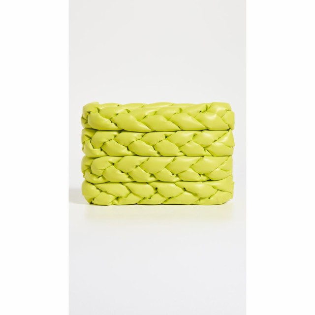 アウェイク モード A.W.A.K.E. MODE レディース クラッチバッグ バッグ Lucia Braided Clutch Citron Green