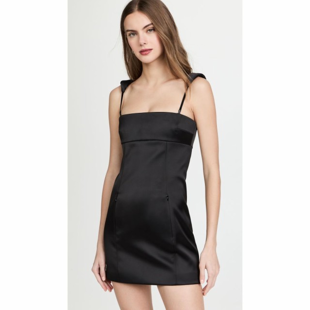 アレキサンダー ワン Alexander Wang レディース ワンピース ミニ丈 ワンピース・ドレス Mini Sport Dress with Diamante Charms Black