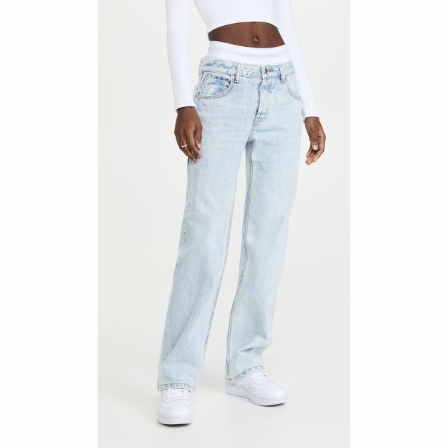 アレキサンダー ワン Alexander Wang レディース ジーンズ・デニム ボトムス・パンツ High Rise Straight Jeans Pebble Bleach