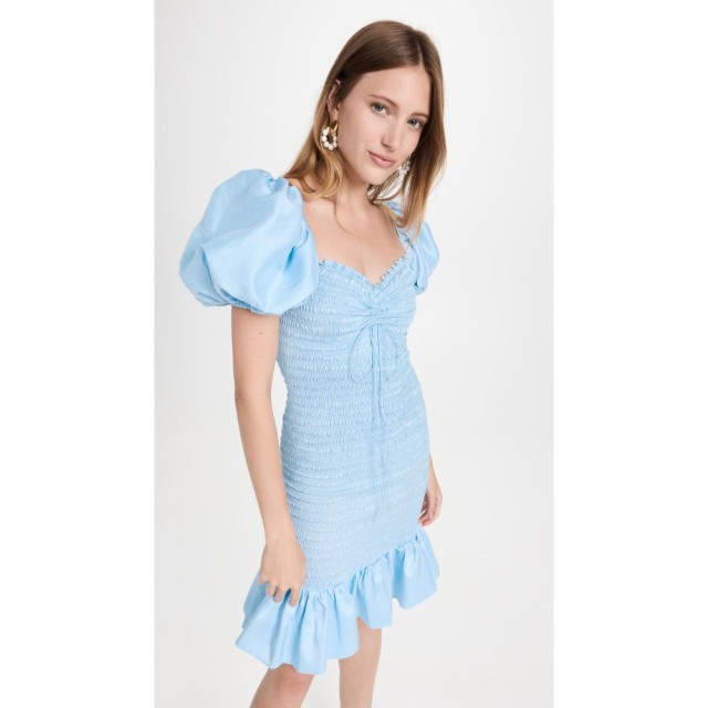 Azeeza レディース ワンピース ワンピース・ドレス Reid Smocked Dress Baby Blue