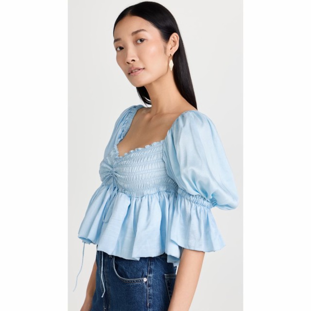 Azeeza レディース トップス Raine Top Baby Blue