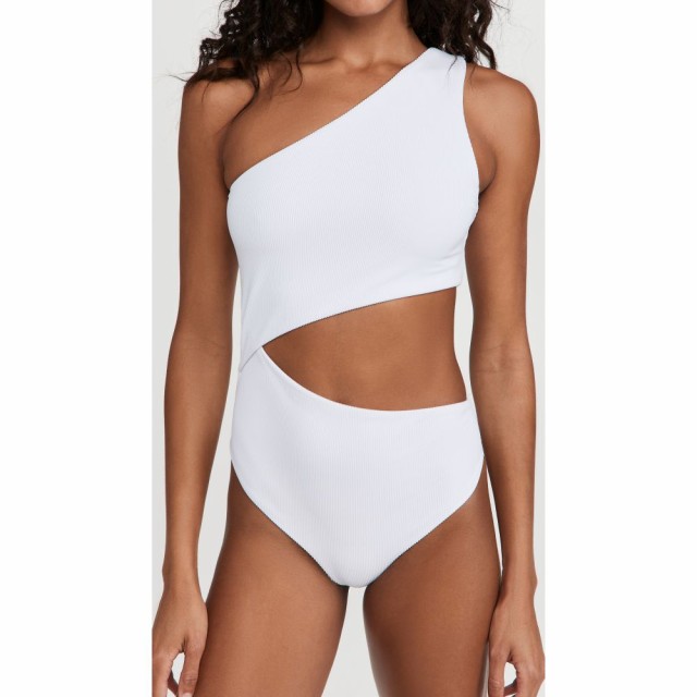 ビーチライオット Beach Riot レディース ワンピース 水着・ビーチウェア Celine One Piece White