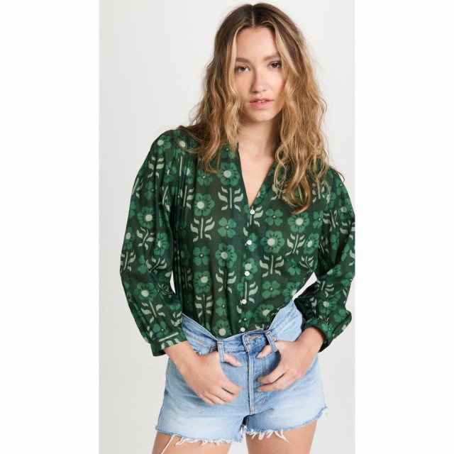 バーズ オブ パラディス Birds of Paradis レディース ブラウス・シャツ トップス Quincy Blouse Clover Patch