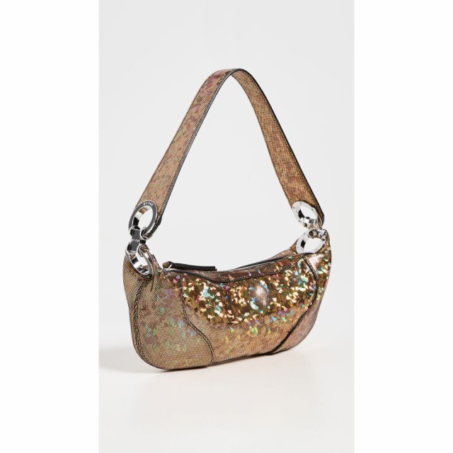 バイ ファー BY FAR レディース バッグ Mini Amira Disco Hologram Bag Disco Bronze