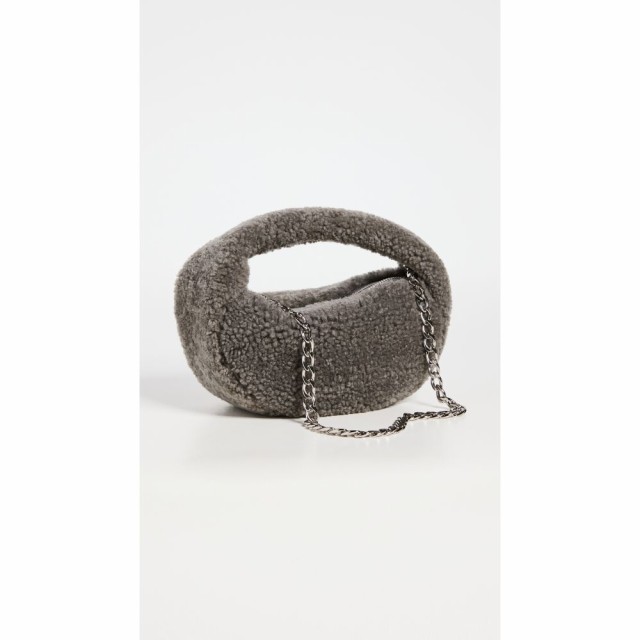 バイ ファー BY FAR レディース バッグ Baby Cush Shearling Bag Cement