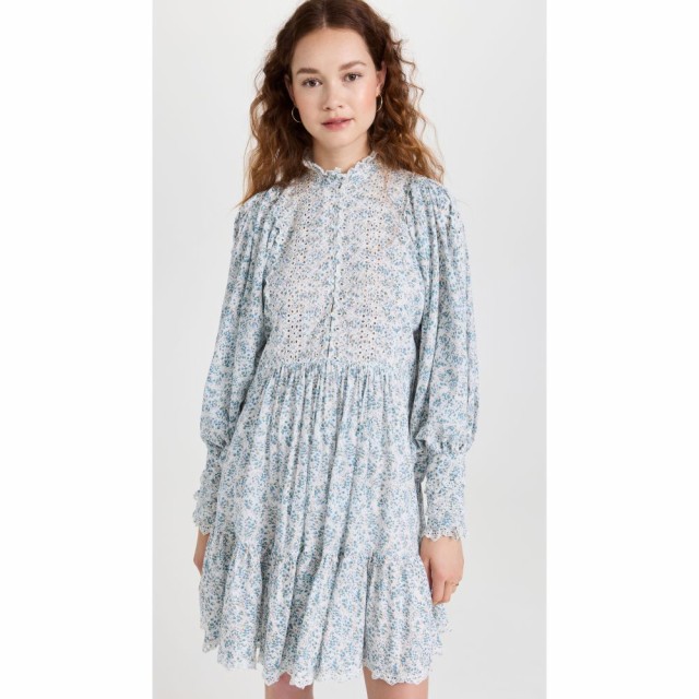 ティモ byTiMo レディース ワンピース シフトドレス ワンピース・ドレス Cotton Slub Shift Dress Bluebell