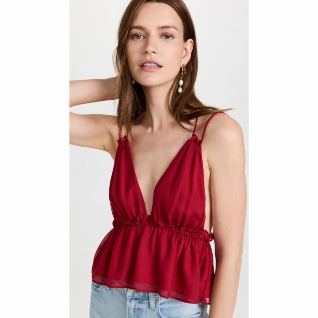 カミニューヨークシティー CAMI NYC レディース スリップ・キャミソール インナー・下着 Marlene Cami Cherry