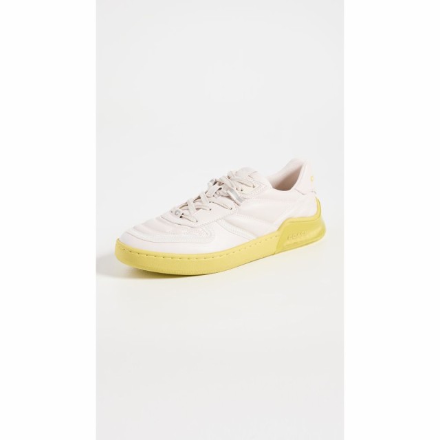 コーチ Coach New York メンズ スニーカー シューズ・靴 CitySole Court Quilted Sneakers Chalk/Keylime