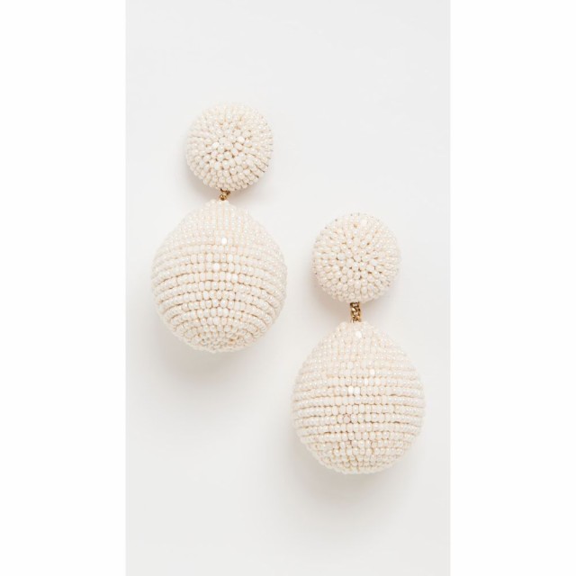 ディーパグルナニ Deepa Gurnani レディース イヤリング・ピアス ジュエリー・アクセサリー Deepa by Teslana Earrings Ivory