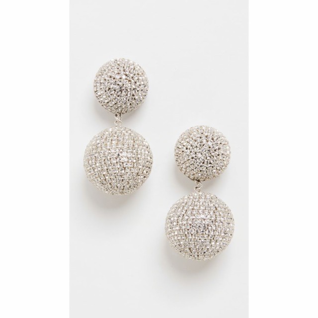 ディーパグルナニ Deepa Gurnani レディース イヤリング・ピアス ジュエリー・アクセサリー Deepa by Krystal Earrings Silver