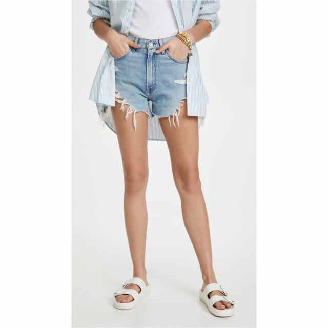 Denimist レディース ショートパンツ ボトムス・パンツ Nic Mid Rise Cutoff Shorts Jinx Destroyed