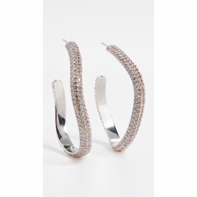 DEMARSON レディース イヤリング・ピアス ジュエリー・アクセサリー Calypso Curve Hoops Paradise Iridescent