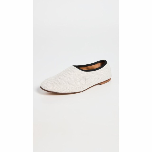 エマパーソンズ Emme Parsons レディース スリッポン・フラット シューズ・靴 Ballerina Flats Natural Canvas