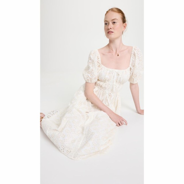 エン セゾン En Saison レディース ワンピース ミドル丈 ワンピース・ドレス Cavaretta Midi Dress Off White