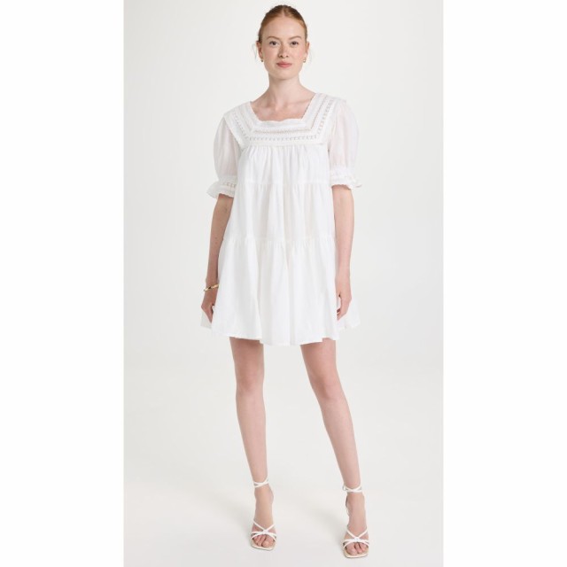 エン セゾン En Saison レディース ワンピース ベビードール ワンピース・ドレス Bea Babydoll Dress Off White