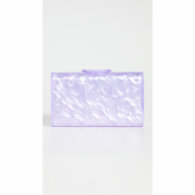 エディー パーカー Edie Parker レディース クラッチバッグ バッグ Mini Lara Clutch Lite Lavender Pearlescent