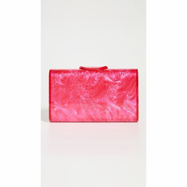 エディー パーカー Edie Parker レディース クラッチバッグ バッグ Mini Lara Clutch Hot Pink Pearlescent