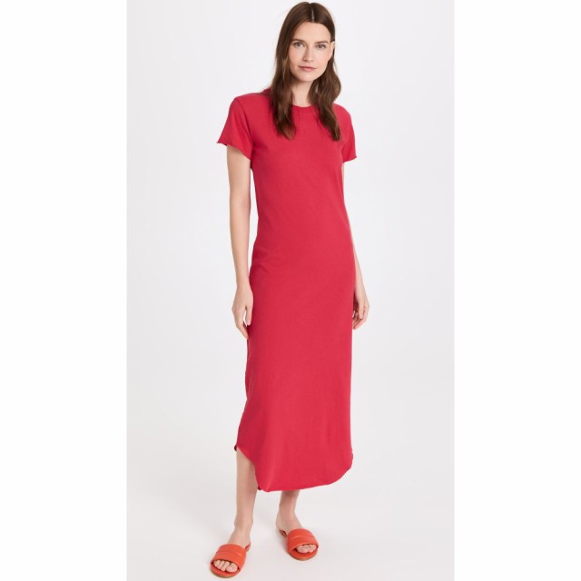 フランクandアイリーン Frank and Eileen レディース ワンピース ワンピース・ドレス Perfect Tee Dress Double Decker Red