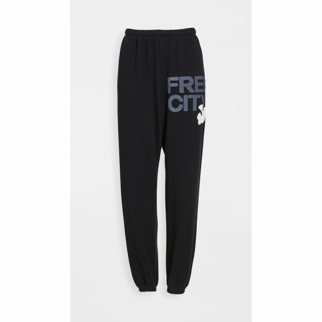 フリーシティ FREECITY レディース スウェット・ジャージ ボトムス・パンツ Sweats Blackspace