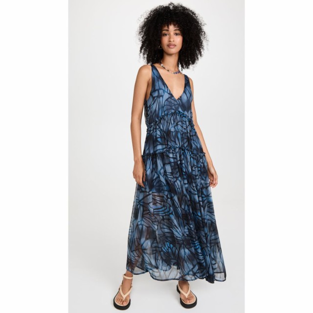 フリーピープル Free People レディース ワンピース マキシ丈 ワンピース・ドレス Julianna Maxi Dress Navy Combo