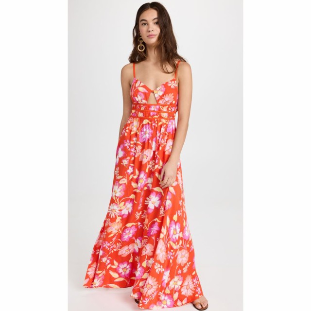 フリーピープル Free People レディース ワンピース マキシ丈 ワンピース・ドレス Wisteria Maxi Dress Pop Combo