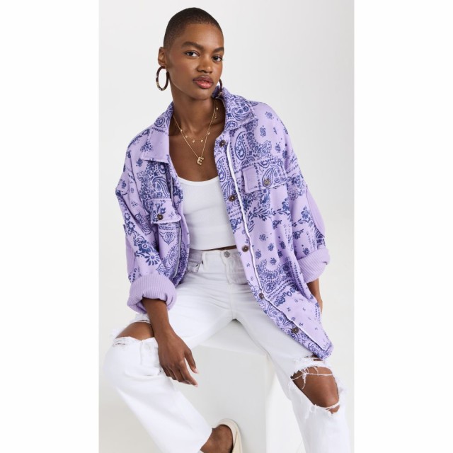 フリーピープル Free People レディース ジャケット アウター Ruby West Coast Jacket Lilac Combo