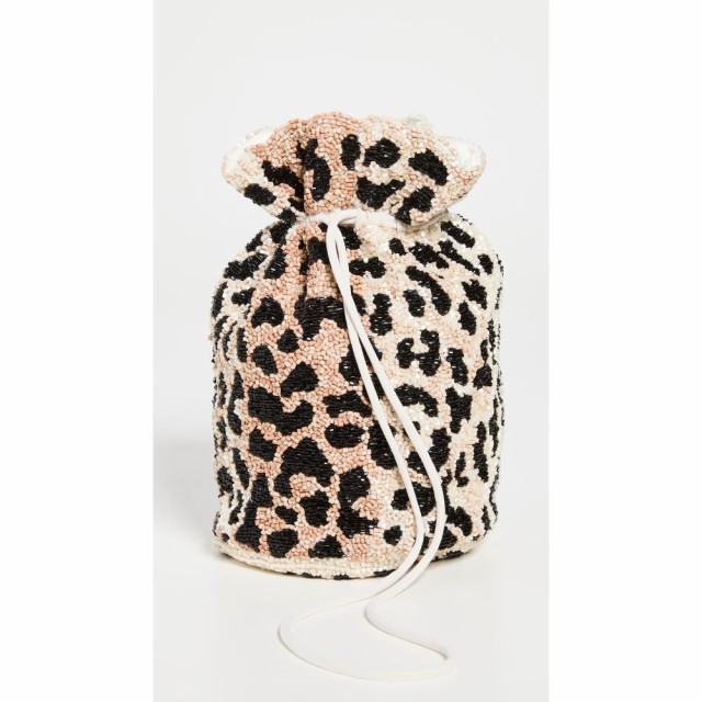 ガニー GANNI レディース ショルダーバッグ バッグ Hand Beaded Purse Leopard