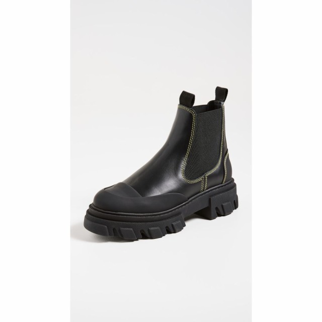 ガニー GANNI レディース ブーツ チェルシーブーツ シューズ・靴 Low Chelsea Boots Black