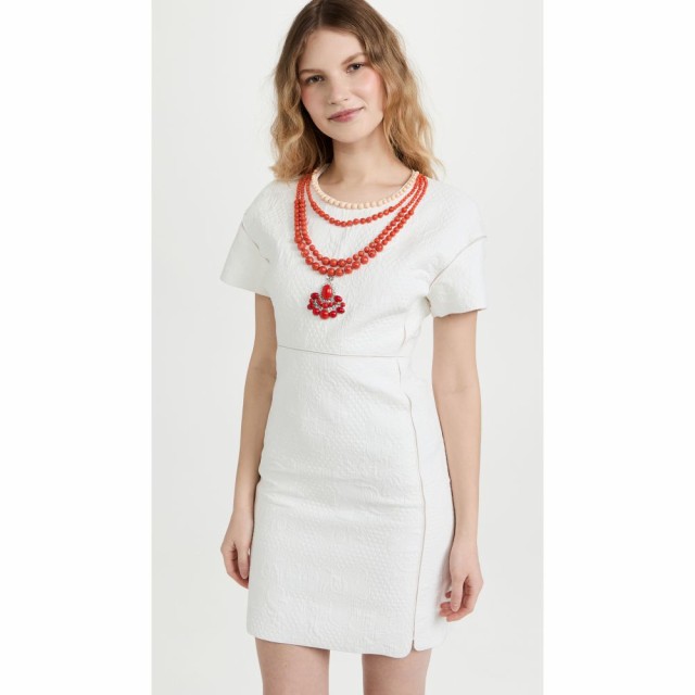 ジャンバティスタ バリ Giambattista Valli レディース ワンピース ワンピース・ドレス Quilted Dress White