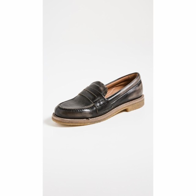 ゴールデン グース Golden Goose レディース ローファー・オックスフォード シューズ・靴 Jerry Mocassino Leather Loafers Black