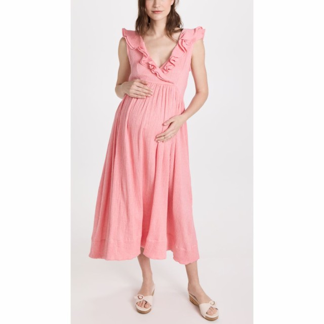 ハッチ HATCH レディース ワンピース ワンピース・ドレス The Sarah Dress Peony Pink