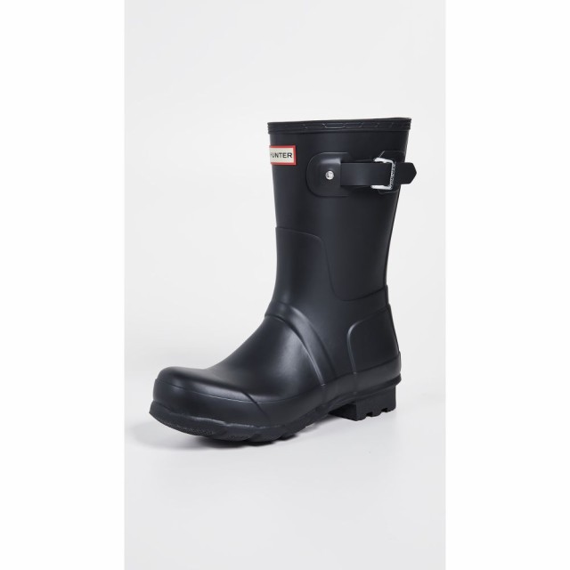 ハンター Hunter Boots メンズ ブーツ シューズ・靴 Original Short Boots Black