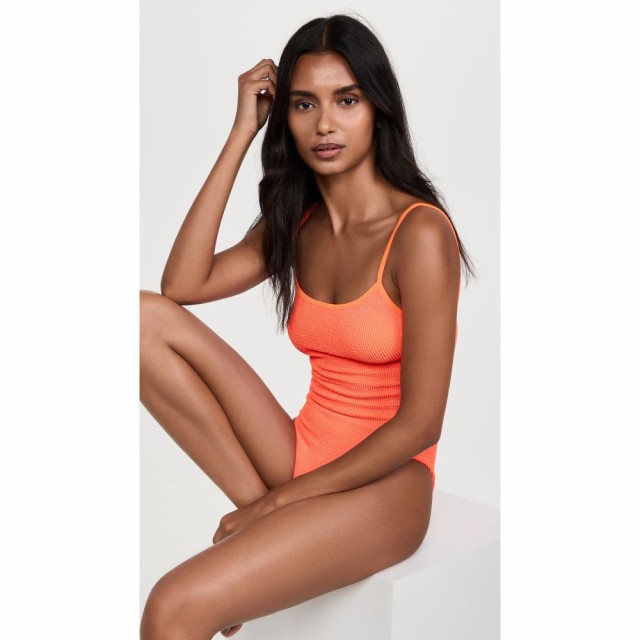 フンザG Hunza G レディース ワンピース 水着・ビーチウェア Pamela One Piece Swimsuit Orange