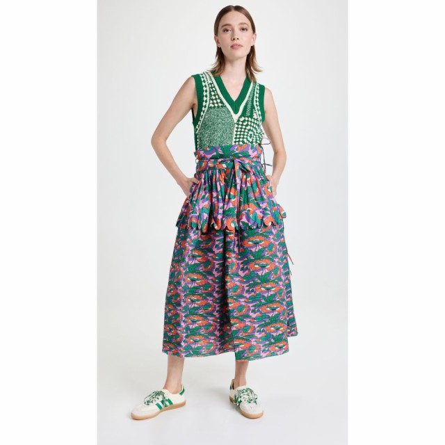 ホラーヴァキュイ HORROR VACUI レディース スカート Elana Skirt Butterfield Poppy