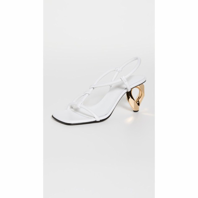 J.W.アンダーソン JW Anderson レディース サンダル・ミュール シューズ・靴 Chain High Heel Sandals White