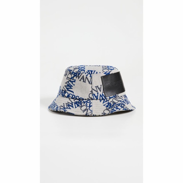 J.W.アンダーソン JW Anderson レディース ハット バケットハット 帽子 Bucket Hat Black/Off White/Blue