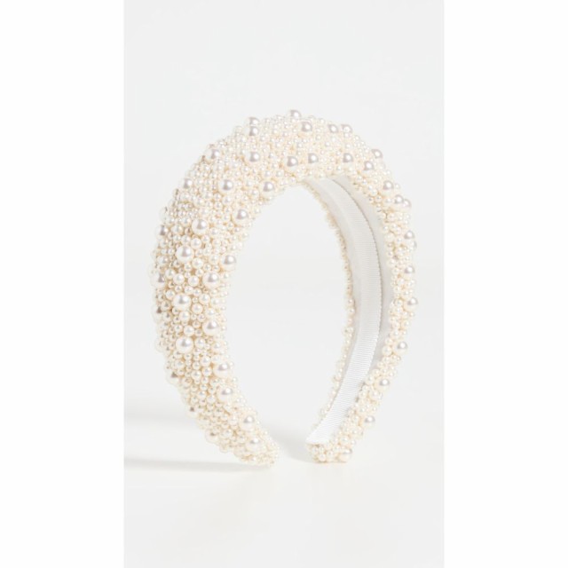 ジェニファーベア Jennifer Behr レディース ヘアアクセサリー ヘッドバンド Marijeta Headband Pearl