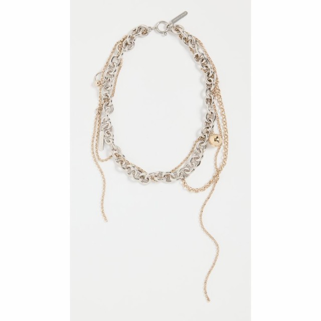 ジュスティーヌクランケ Justine Clenquet レディース ネックレス ジュエリー・アクセサリー Lewis Necklace Gold/Silver