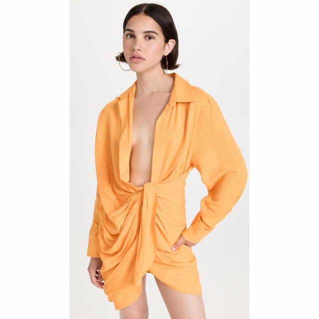 ジャックムス Jacquemus レディース ワンピース ワンピース・ドレス La Robe Bahia Dress Orange