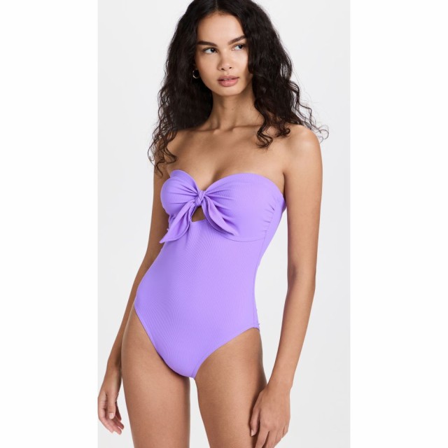 カーラコレット Karla Colletto レディース ワンピース 水着・ビーチウェア Willa High Back One-Piece Swimsuit Violet