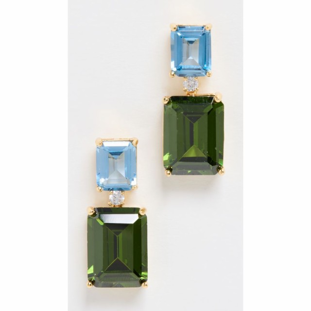 ケネスジェイレーン Kenneth Jay Lane レディース イヤリング・ピアス ドロップピアス ジュエリー・アクセサリー Double Emerald Drop Ea