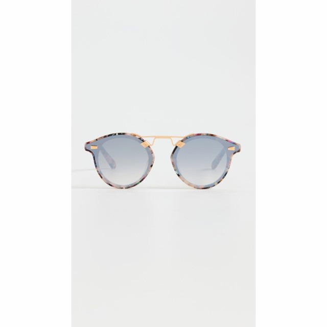 クルー Krewe レディース メガネ・サングラス STL Nylon Sunglasses Capri 24k Mirrored